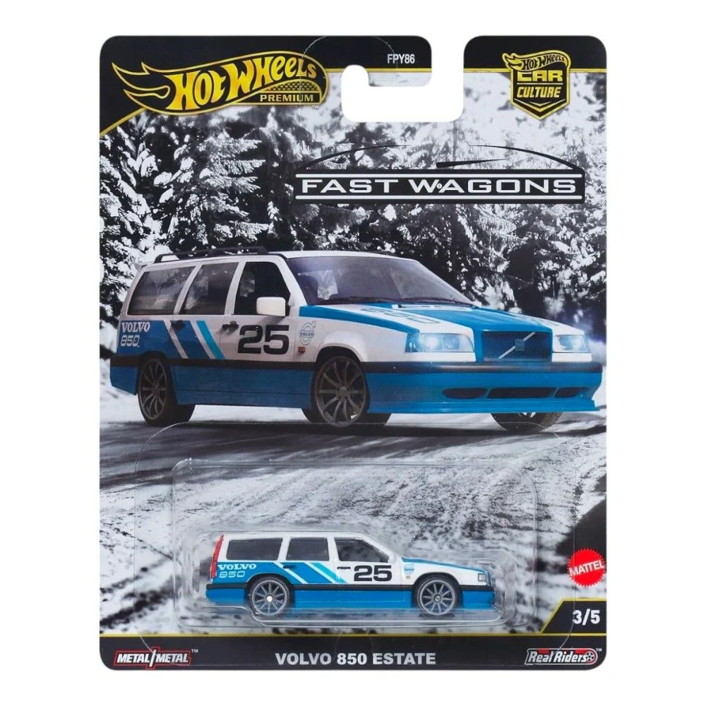 HOT WHEELS CAR CULTURE FAST WAGONS - VOLVO 850 ESTATE