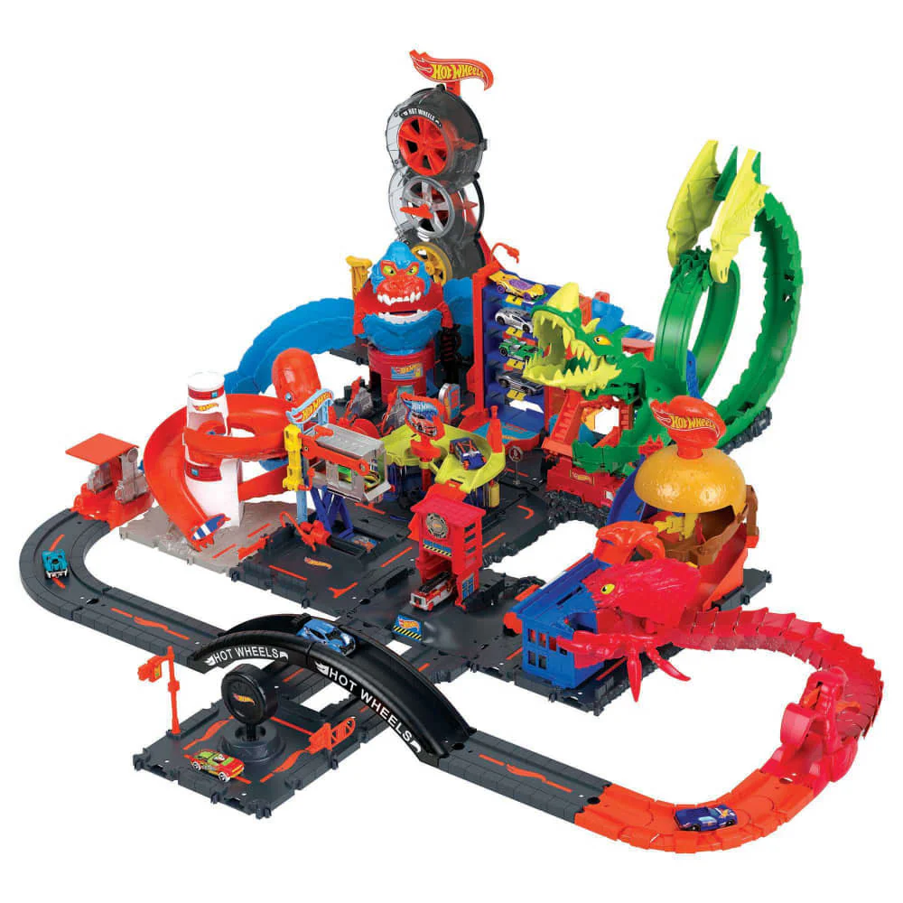 HOT WHEELS CITY DOWNTOWN EXPRESS CAR WASH PLAYSET - Image 5