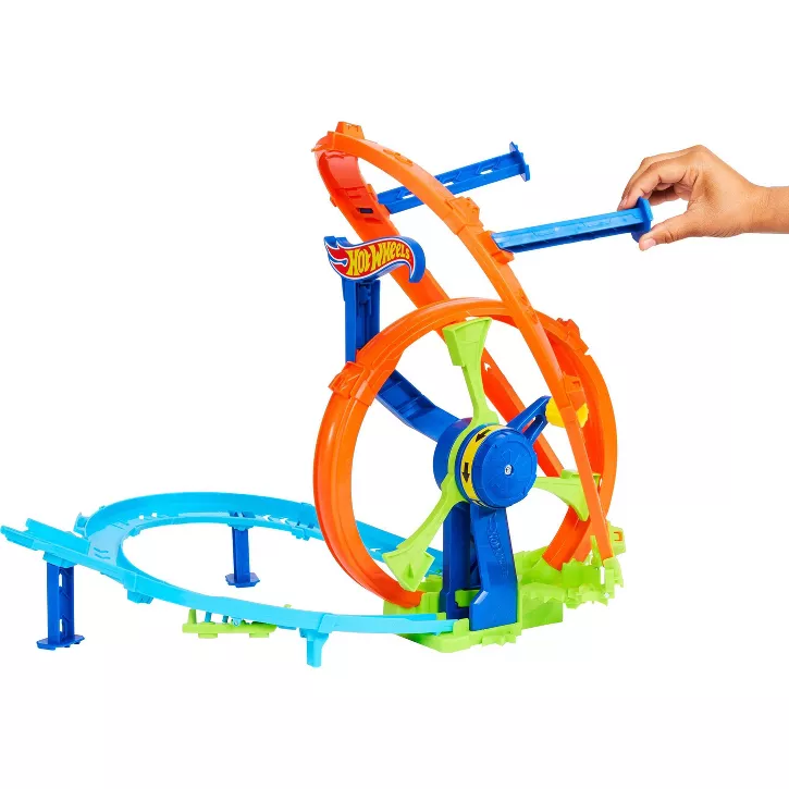 HOT WHEELS STUNT TRACKS RAPID LAUNCH AND LOOP PLAYSET - Image 3