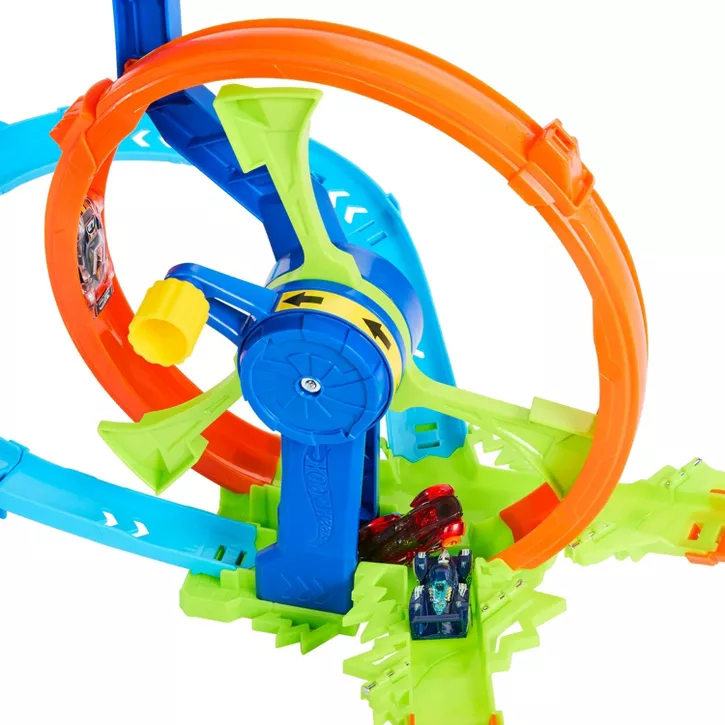 HOT WHEELS STUNT TRACKS RAPID LAUNCH AND LOOP PLAYSET - Image 5
