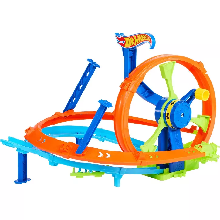 HOT WHEELS STUNT TRACKS RAPID LAUNCH AND LOOP PLAYSET - Image 6