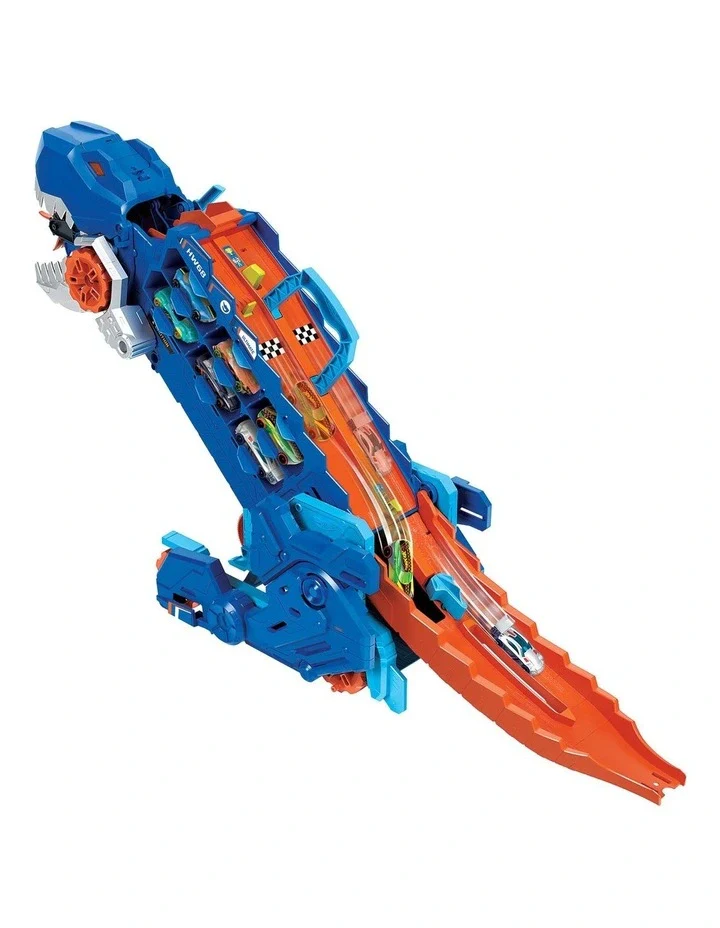 HOT WHEELS CITY ULTIMATE T-REX HAULER TRANSPORTER PLAYSET - Image 4