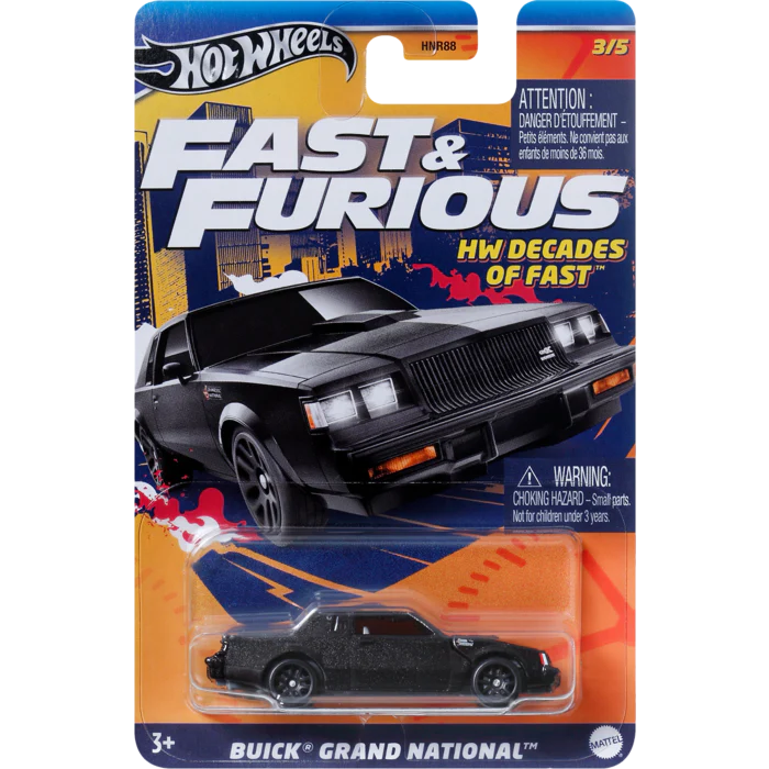 HOT WHEELS DECADES OF FAST - BUICK GRAND NATIONAL
