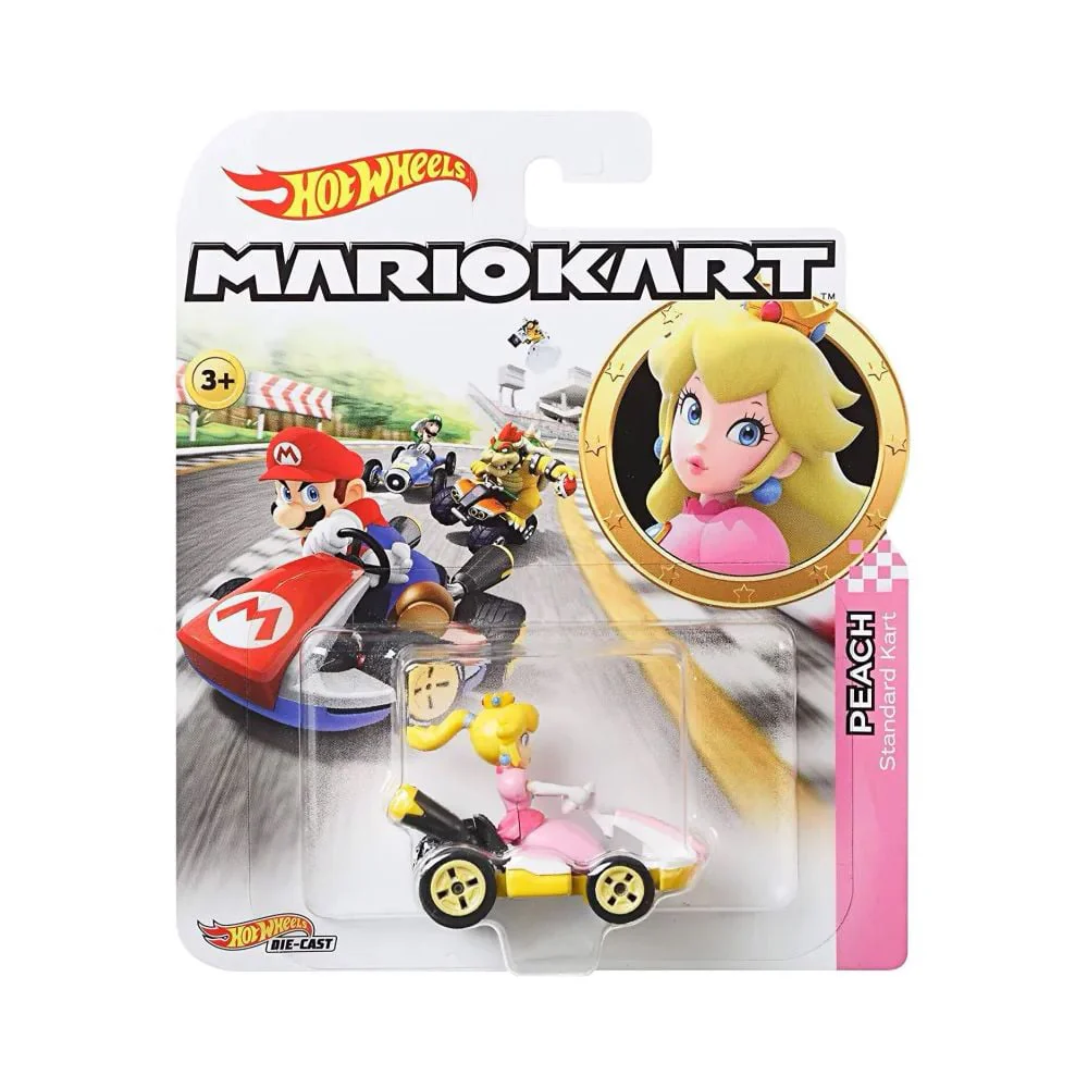 HOT WHEELS MARIO KART ASSORTMENT PEACH