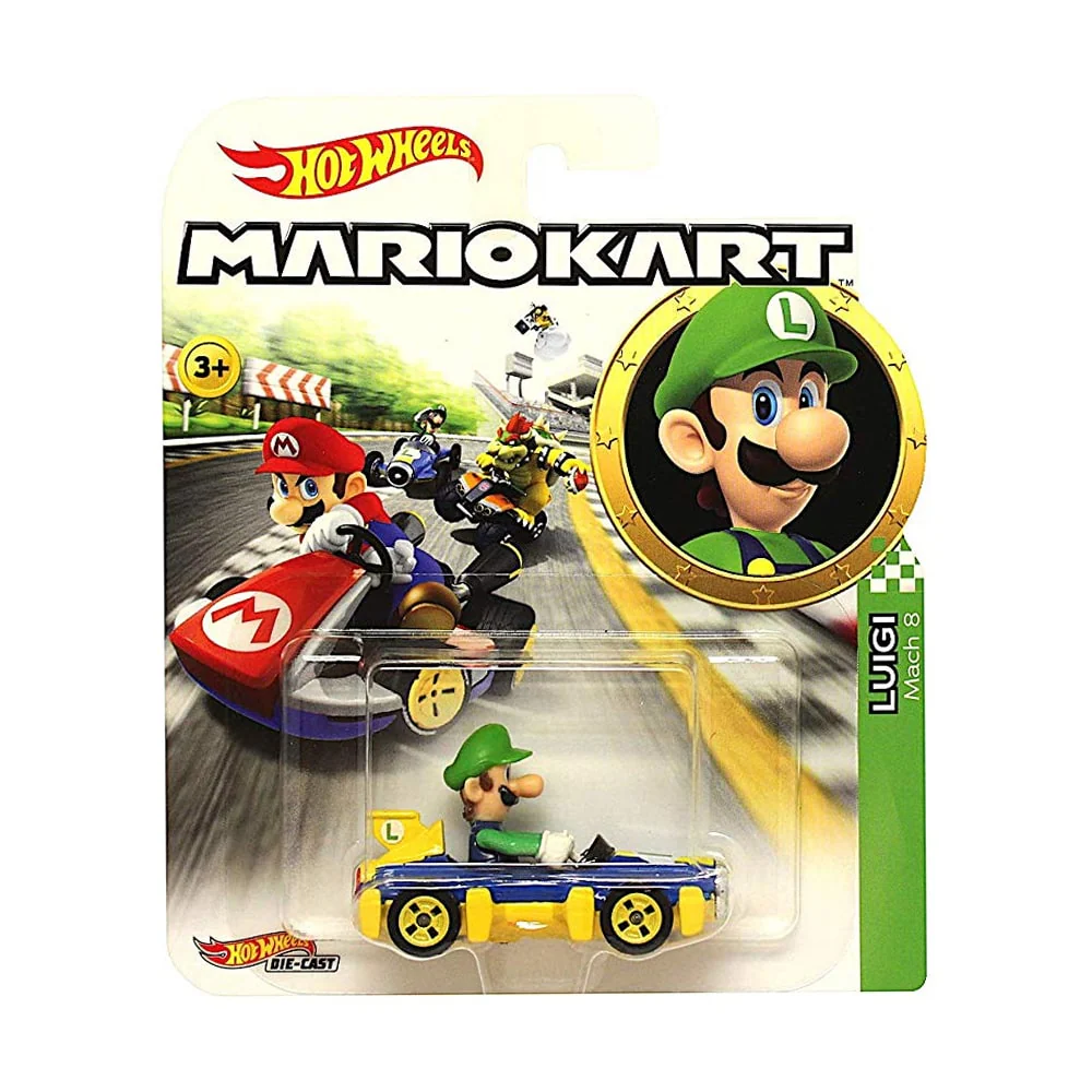 HOT WHEELS MARIO KART - LUIGI
