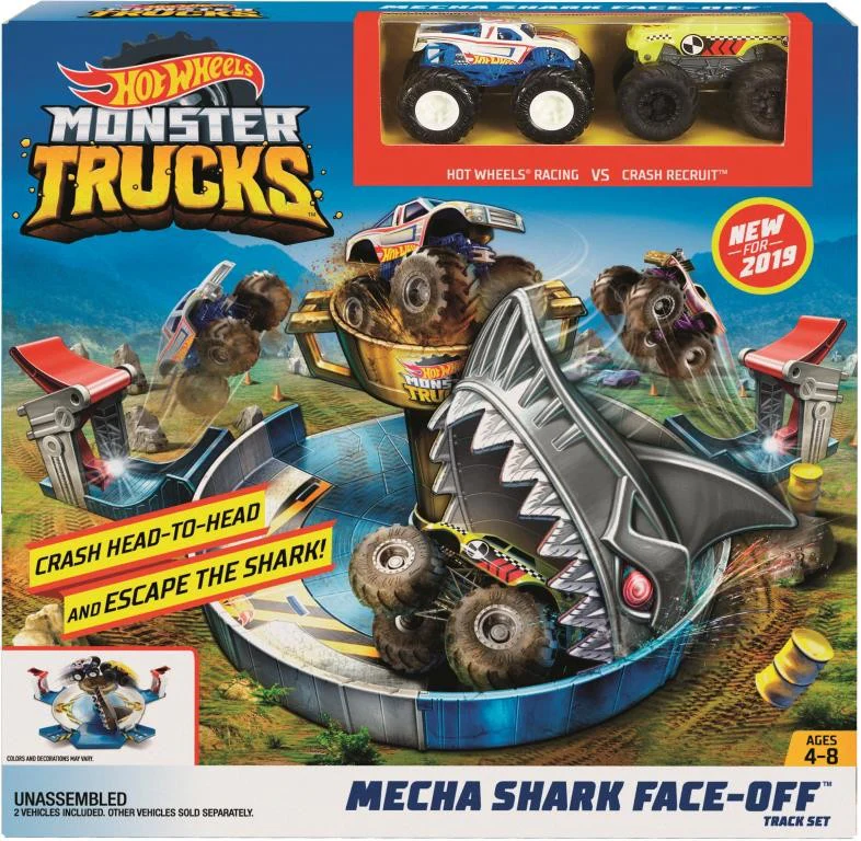 HOT WHEELS MECHA SHARK FACE OFF