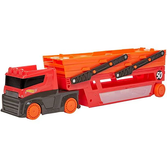 HOT WHEELS MEGA HAULER - RED