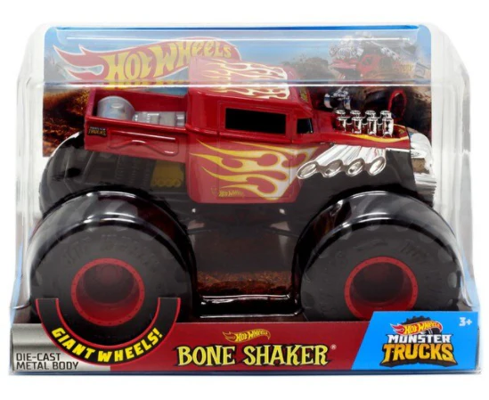 HOT WHEELS MONSTER TRUCKS 1:24 - BONE SHAKER
