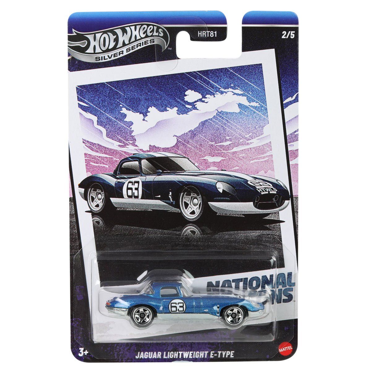 HOT WHEELS NATIONAL ICONS - JAGUAR LIGHTWEIGHT E-TYPE