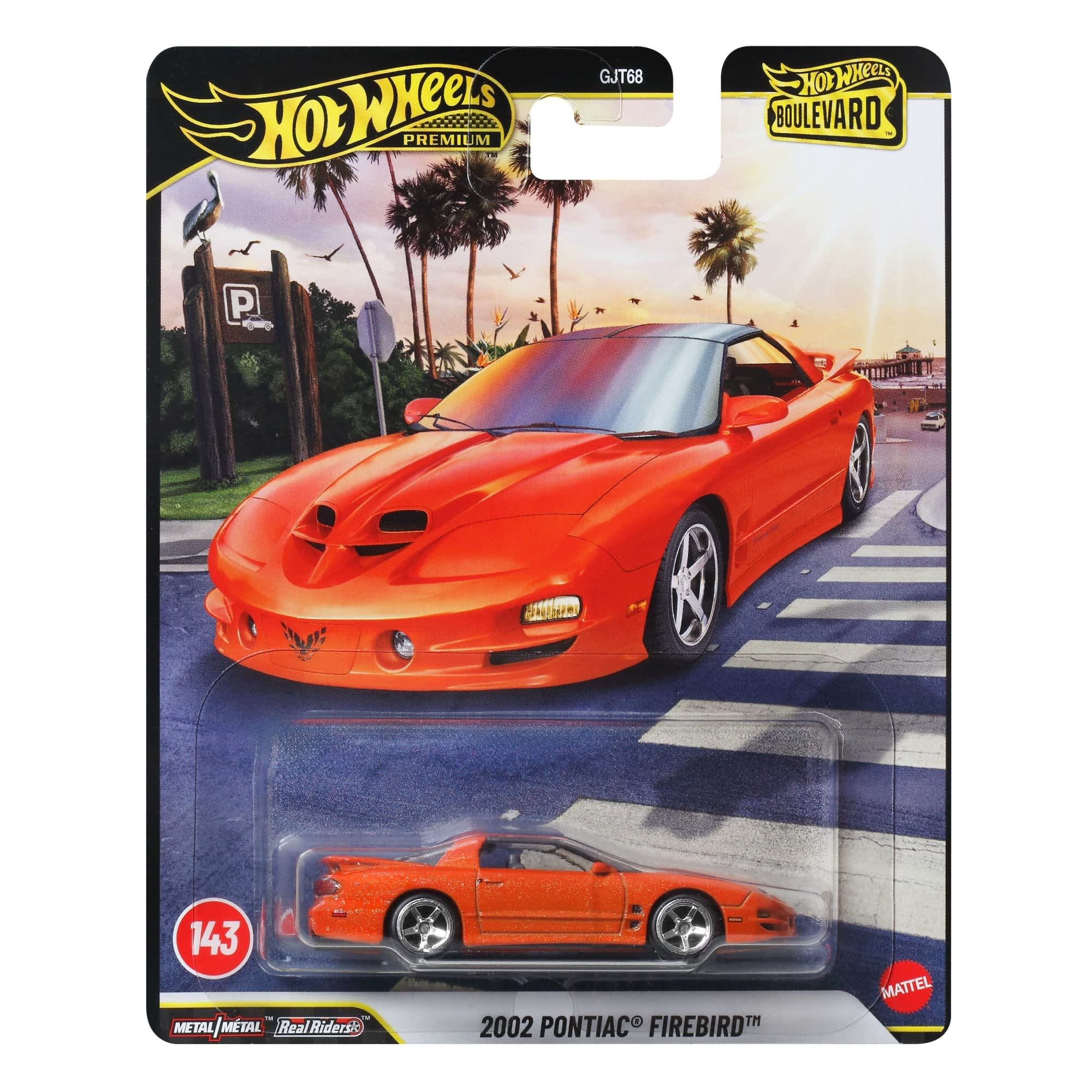 HOT WHEELS PREMIUM BOULEVARD 143 - 2002 PONTIAC FIREBIRD