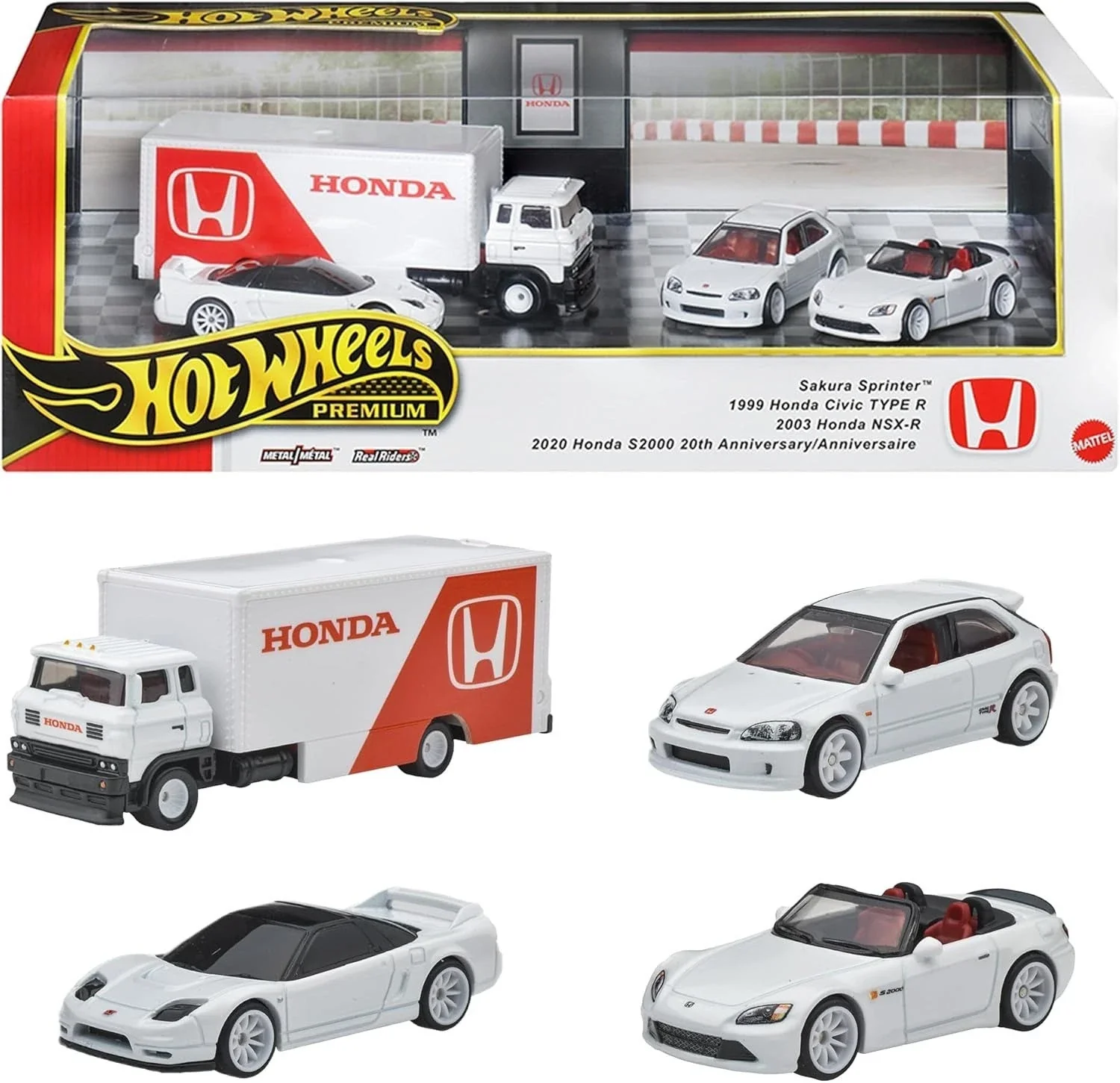 HOT WHEELS PREMIUM COLLECTORS SET - HONDA