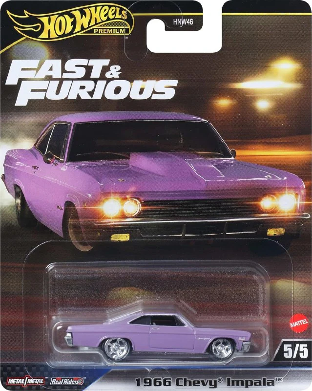 HOT WHEELS PREMIUM FAST & FURIOUS - 1966 CHEVY IMPALA