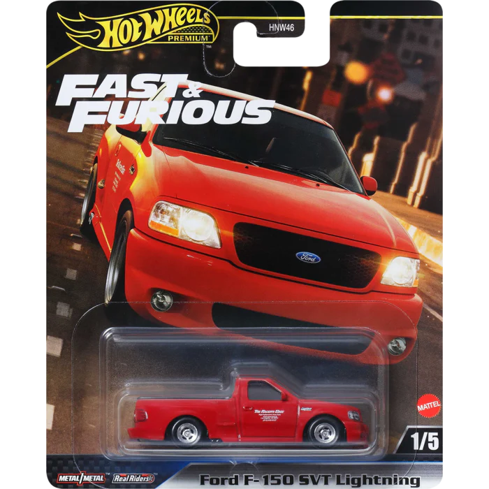 HOT WHEELS PREMIUM FAST & FURIOUS - FORD F-150 SVT LIGHTNING