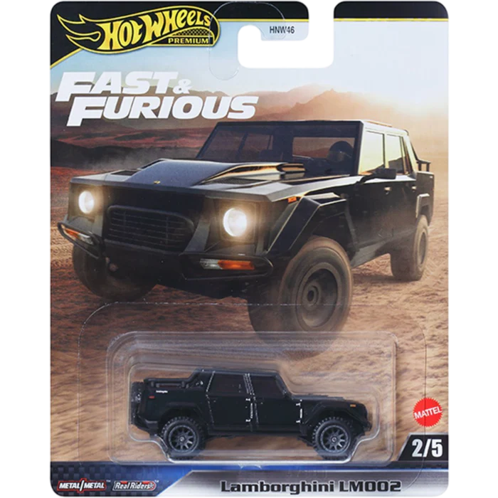 HOT WHEELS PREMIUM FAST & FURIOUS - LAMBORGHINI LM002