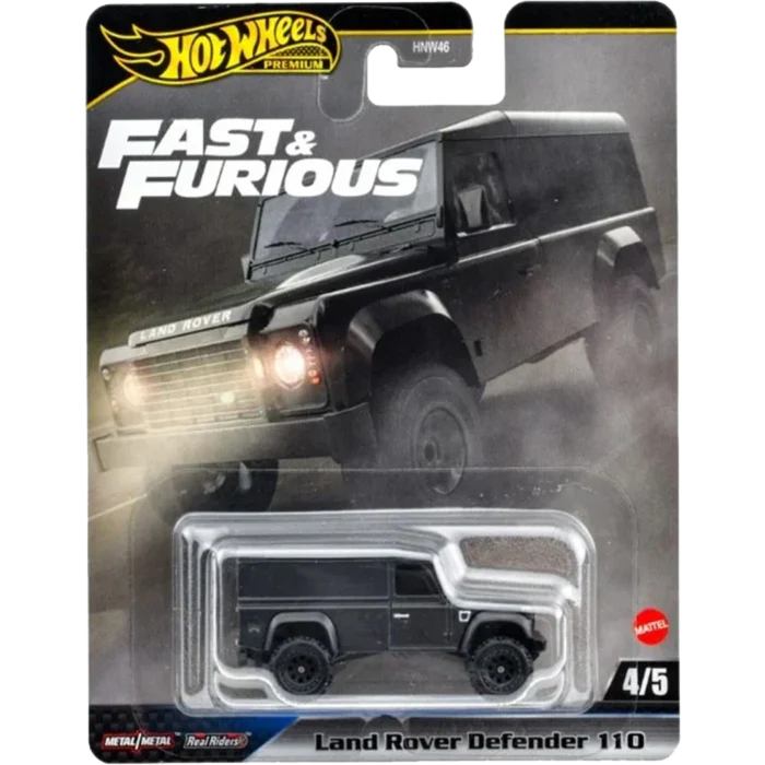 HOT WHEELS PREMIUM FAST & FURIOUS - LAND ROVER DEFENDER 110