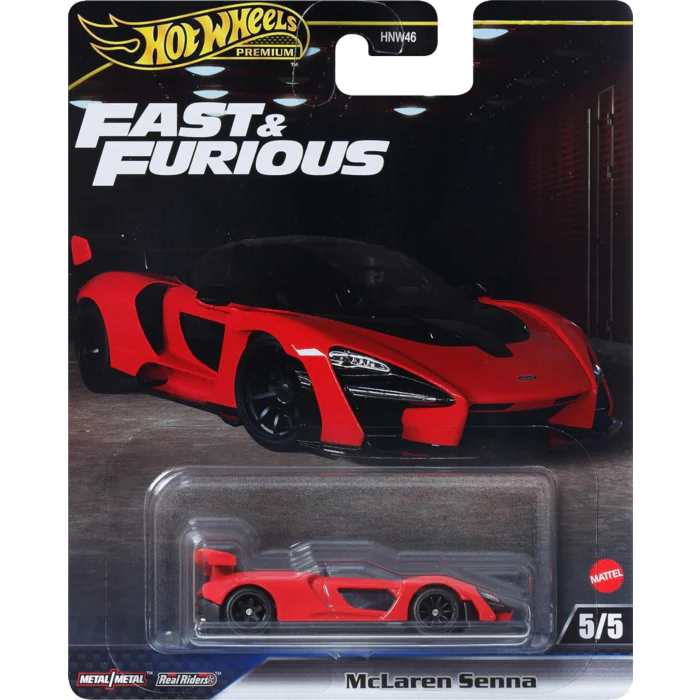 HOT WHEELS PREMIUM FAST & FURIOUS - MCLAREN SENNA