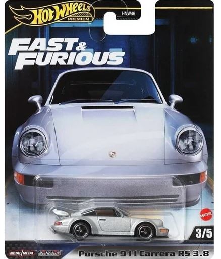 HOT WHEELS PREMIUM FAST & FURIOUS - PORSCHE 911 CARRERA RS 3.8