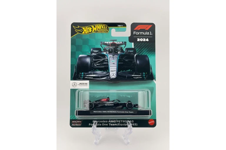 HOT WHEELS PREMIUM FORMULA 1 - 2024 MERCEDES-AMG PETRONAS #63