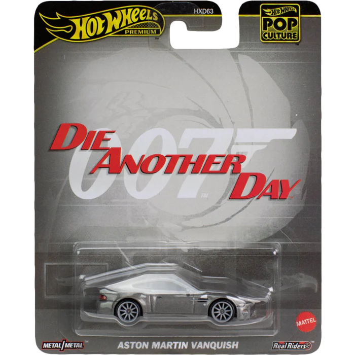 HOT WHEELS PREMIUM POP CULTURE - 007 ASTON MARTIN VANQUISH