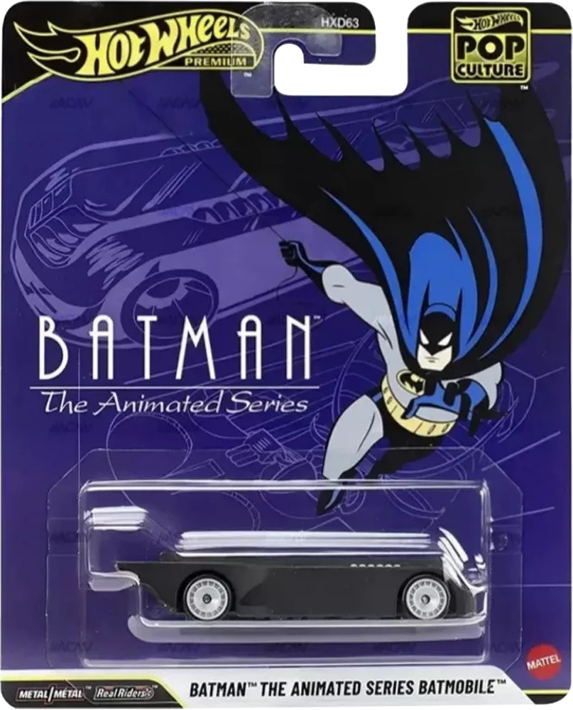 HOT WHEELS PREMIUM POP CULTURE - BATMAN THE ANIMATED SERIES BATMOBILE