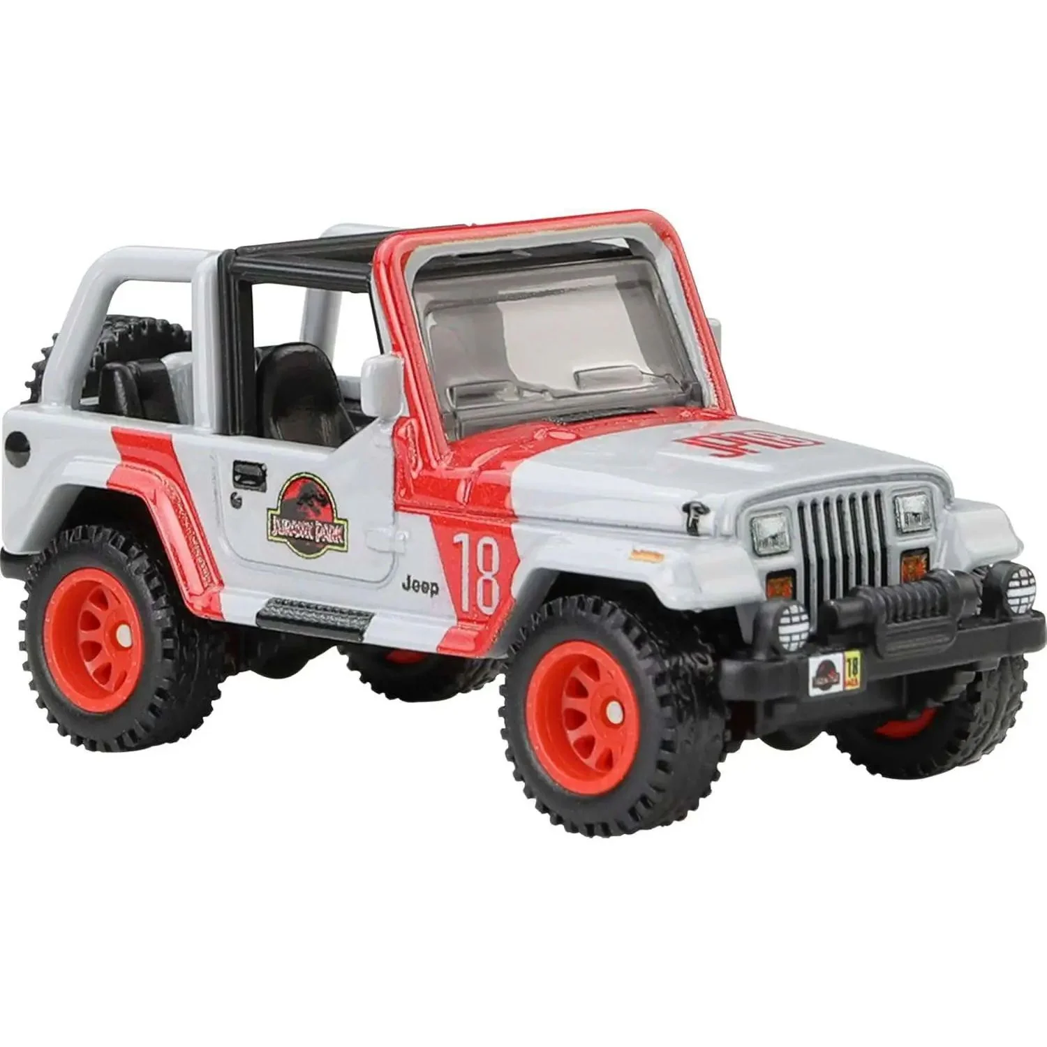 HOT WHEELS PREMIUM POP CULTURE - JURASSIC PARK '92 JEEP WRANGLER SAHARA - Image 2