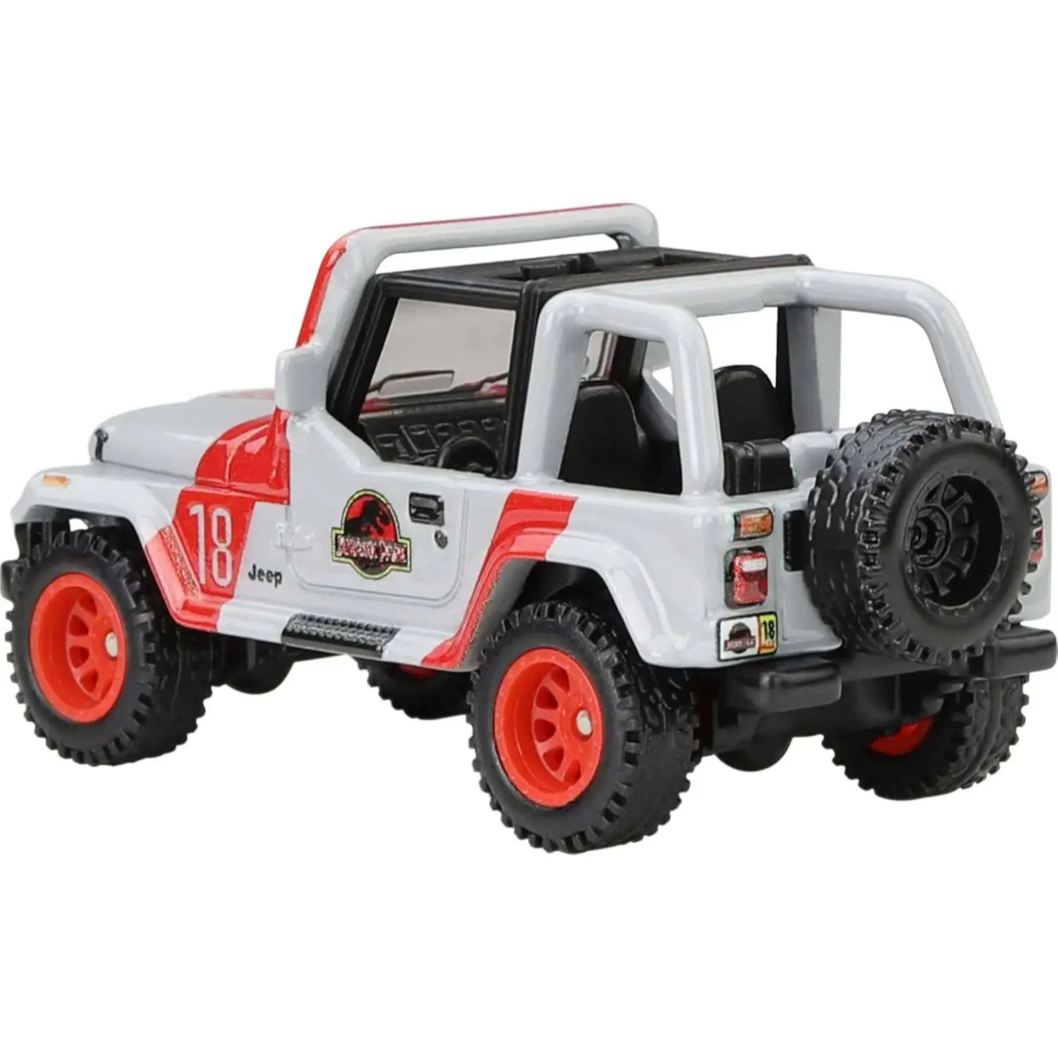 HOT WHEELS PREMIUM POP CULTURE - JURASSIC PARK '92 JEEP WRANGLER SAHARA - Image 3