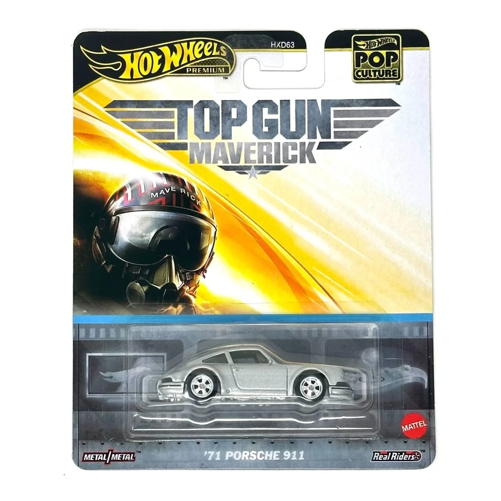 HOT WHEELS PREMIUM POP CULTURE - TOP GUN '71 PORSCHE 911