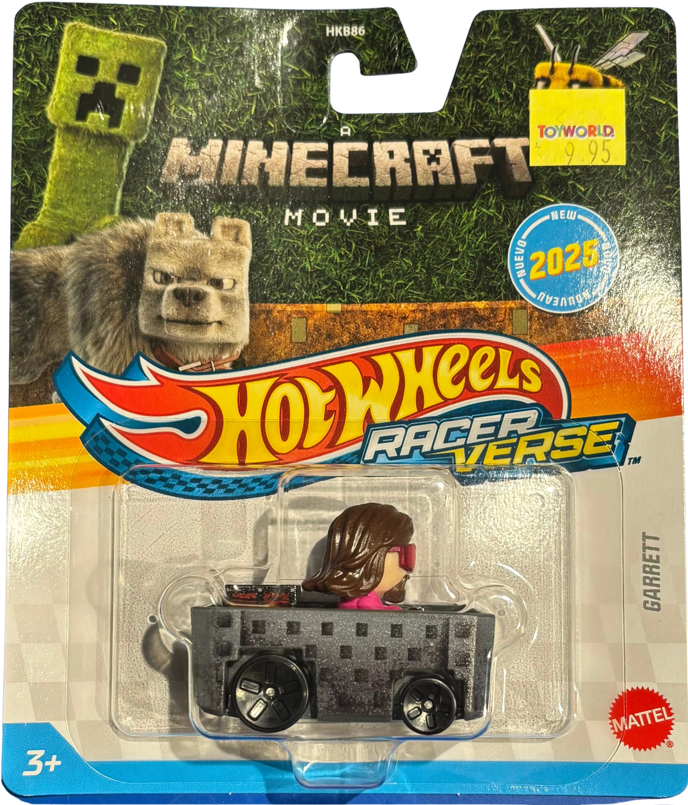 HOT WHEELS RACER VERSE - MINECRAFT MOVIE - GARRETT