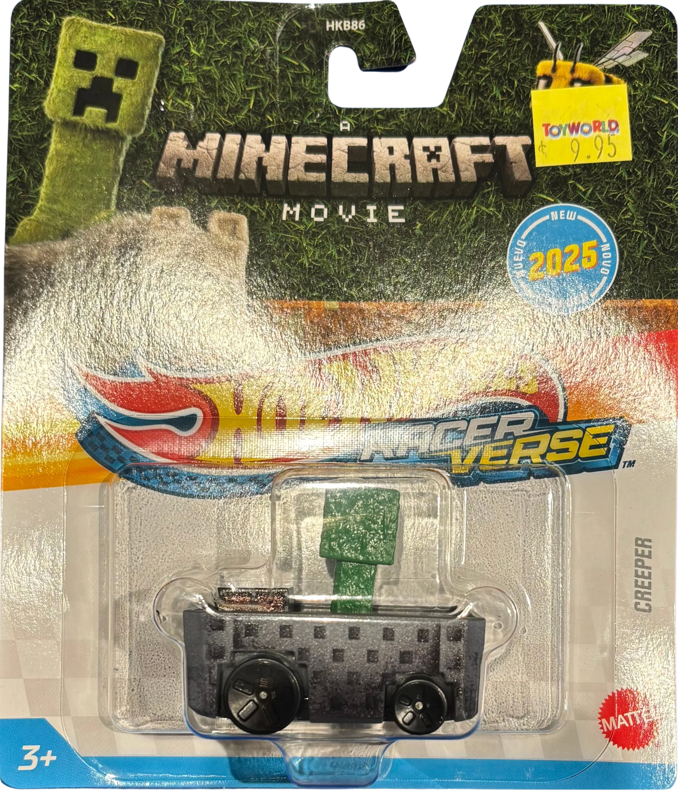 HOT WHEELS RACER VERSE - MINECRAFT MOVIE - CREEPER