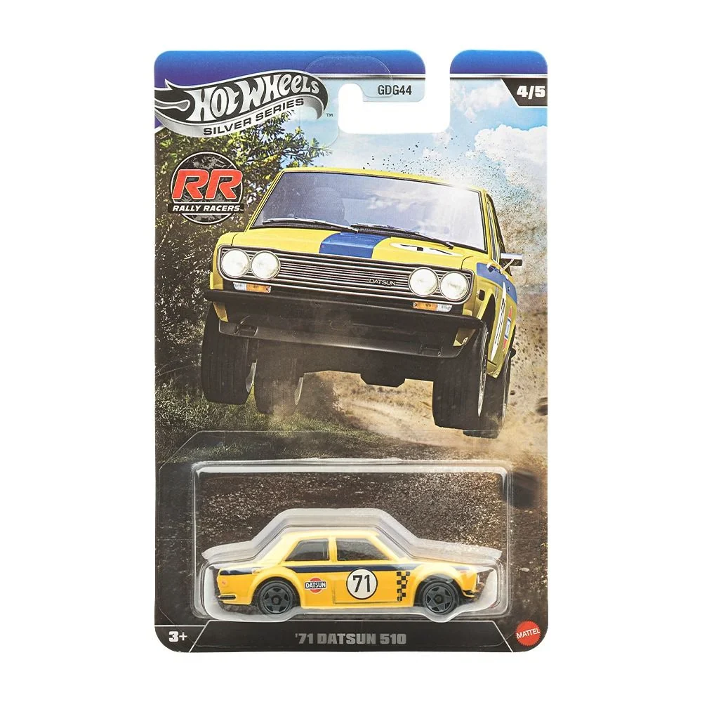HOT WHEELS RALLY RACERS - 71 DATSUN 510