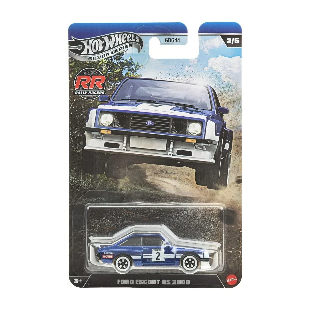 HOT WHEELS RALLY RACERS - FORD ESCORT RS 2000
