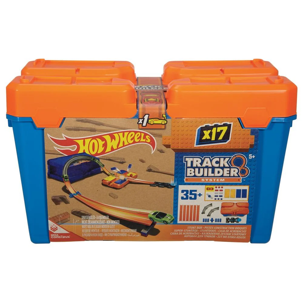 HOT WHEELS TRACK BUILDER DELUXE STUNT BOX