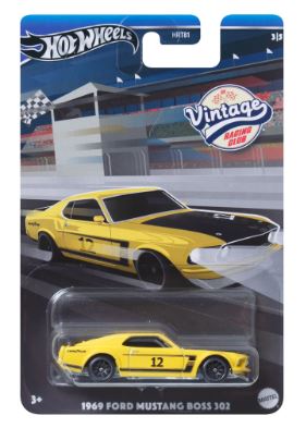 HOT WHEELS VINTAGE RACING CLUB - 1969 FORD MUSTANG BOSS 302