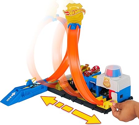 HOTWHEELS CITY SUPER POLICE STATION PLAYSET - Image 2