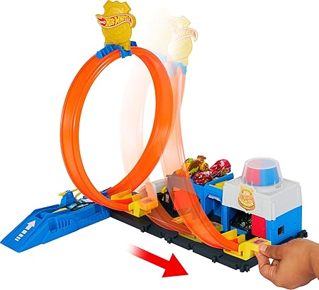 HOTWHEELS CITY SUPER POLICE STATION PLAYSET - Image 3