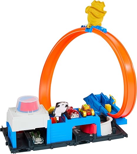 HOTWHEELS CITY SUPER POLICE STATION PLAYSET - Image 4