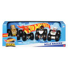 HOTWHEELS MONSTER TRUCKS SMASH DIET 4 PACK