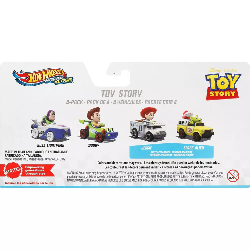 HOTWHEELS RACER VERSE - TOY STORY 4 VEHICLE PACK - Image 2