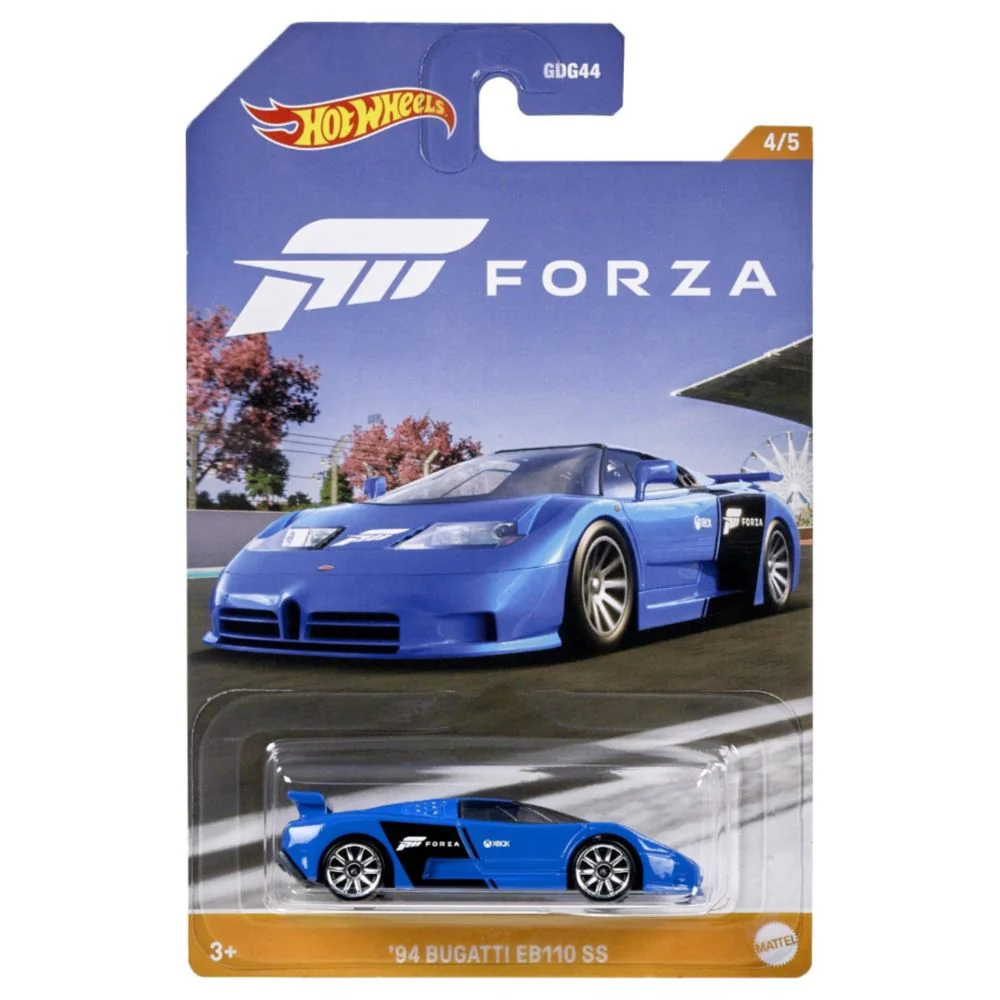 HOTWHEELS THEMED FORZA '94 BUGATTI EB110 SS
