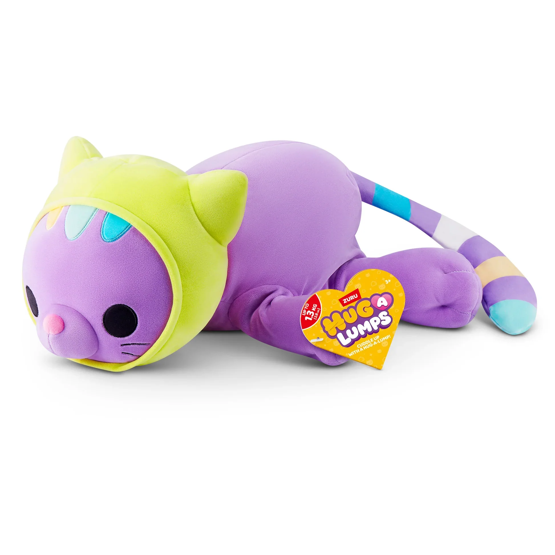 HUG A LUMPS KITTEN SERIES 3 - MEDIUM WEIGHTED PLUSH - CHARLI