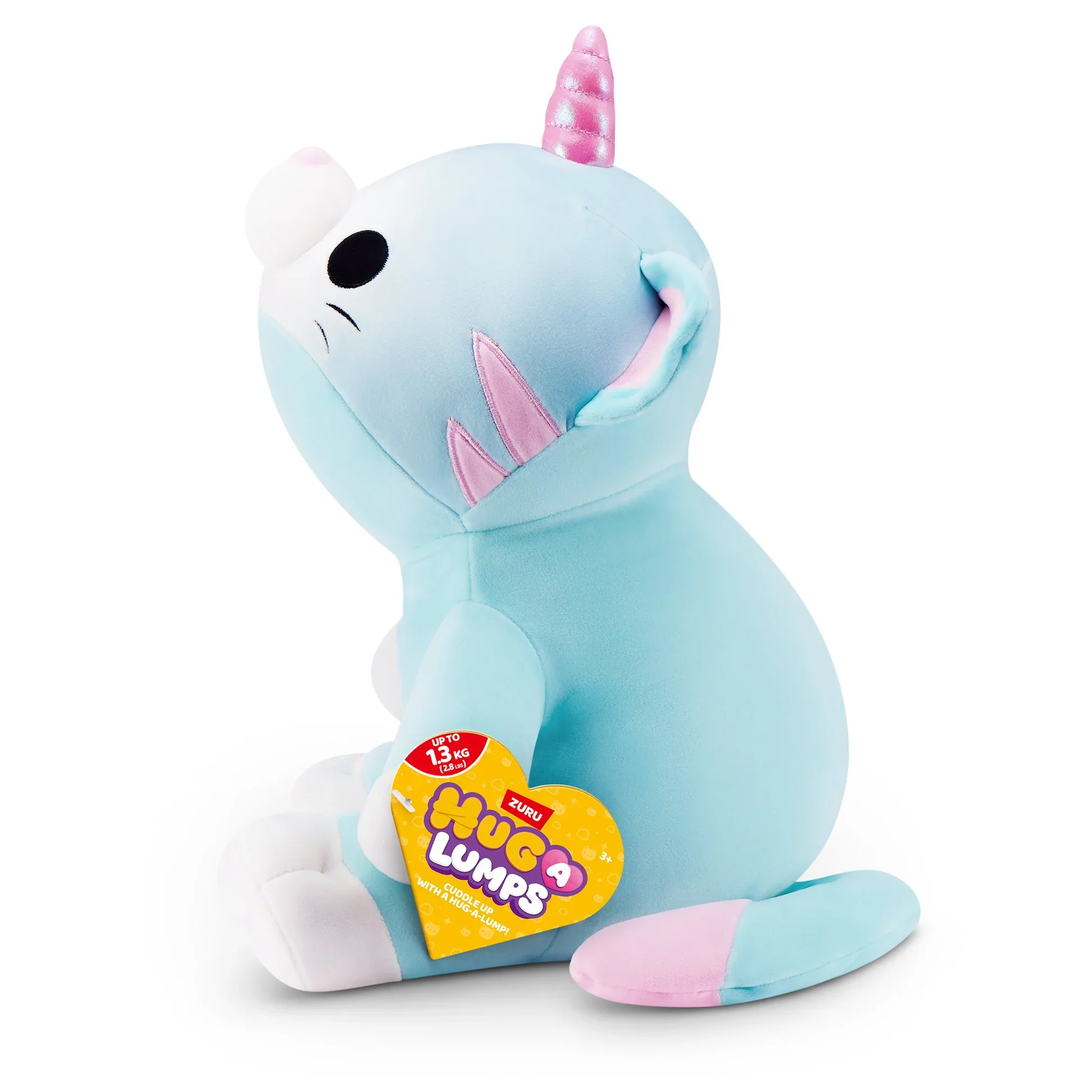 HUG A LUMPS KITTEN SERIES 3 - MEDIUM WEIGHTED PLUSH - SKY - Image 3