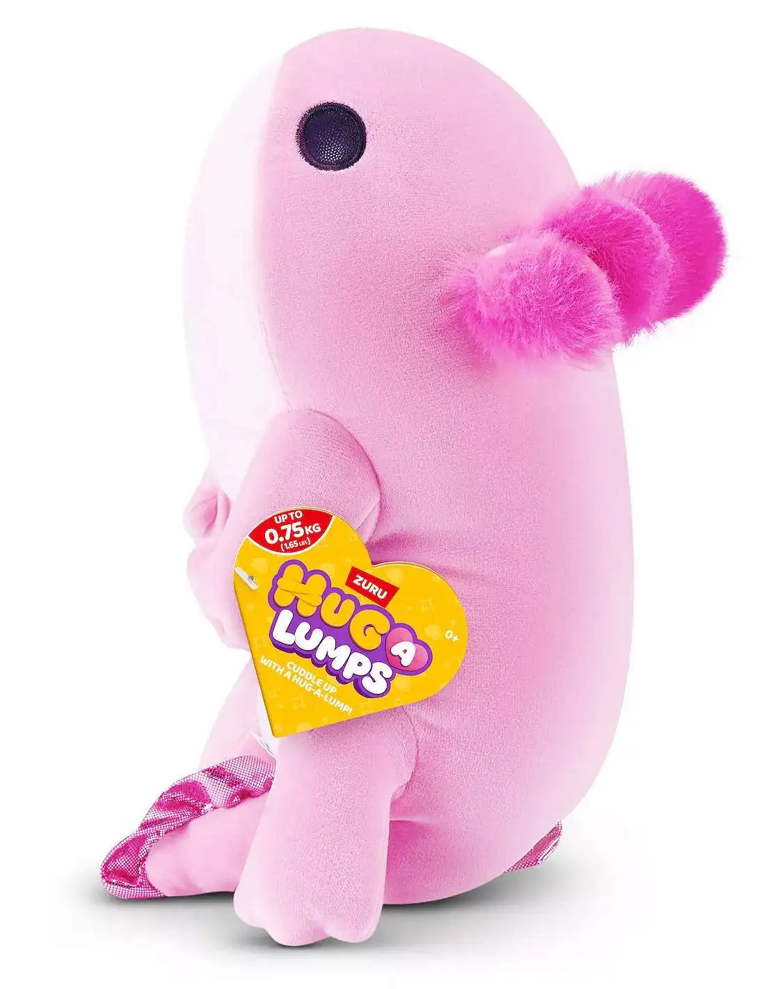 HUG A LUMPS LOVE SERIES 1 - SMALL WEIGHTED PLUSH - ANNIE THE AXOLOTL - Image 2