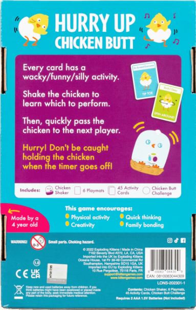 HURRY UP CHICKEN BUTT - HOT POTATO STYLE ACTION GAME 4 + - Image 6