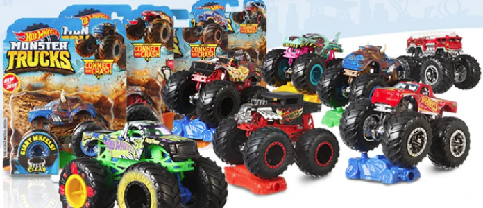 HW MONSTER TRUCKS 1:64 ASSORTMENT