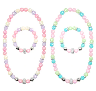 PINK POPPY ICE CREAM PARLOUR NECKLACE AND BRACELET
