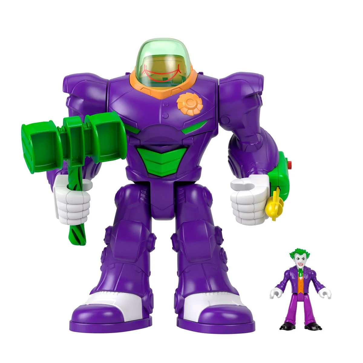 IMAGINEXT - DC METAL FORCE SUPER FRIENDS - JOKER HAMMER MECH