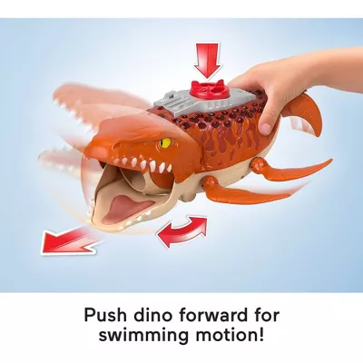 IMAGINEXT - JURASSIC WORLD REBIRTH - AQUACHOMP CHASE MOSASAURUS - Image 3