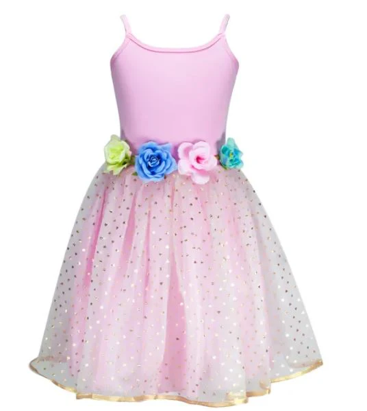 INTO THE WOODS PALE PINK DRESS 3/4