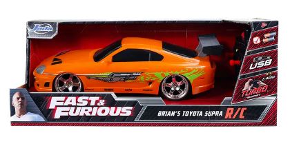 JADA TOYS FAST AND FURIOUS BRIAN'S TOYOTA SUPRA RC CAR