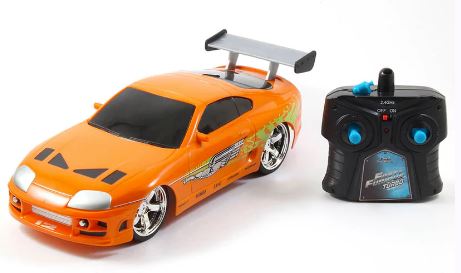 JADA TOYS FAST AND FURIOUS BRIAN'S TOYOTA SUPRA RC CAR - Image 2